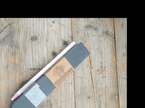 Pflanzschild aus Schiefer mit Stift, 6 Stück