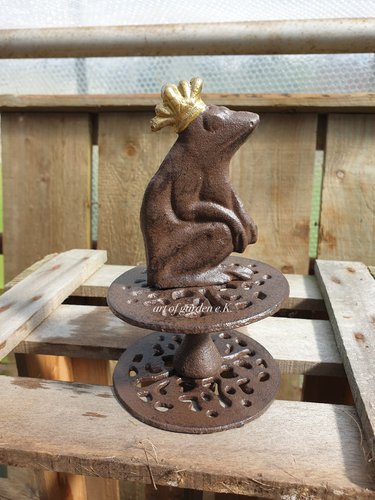 Gartenschlauchführung Froschkönig