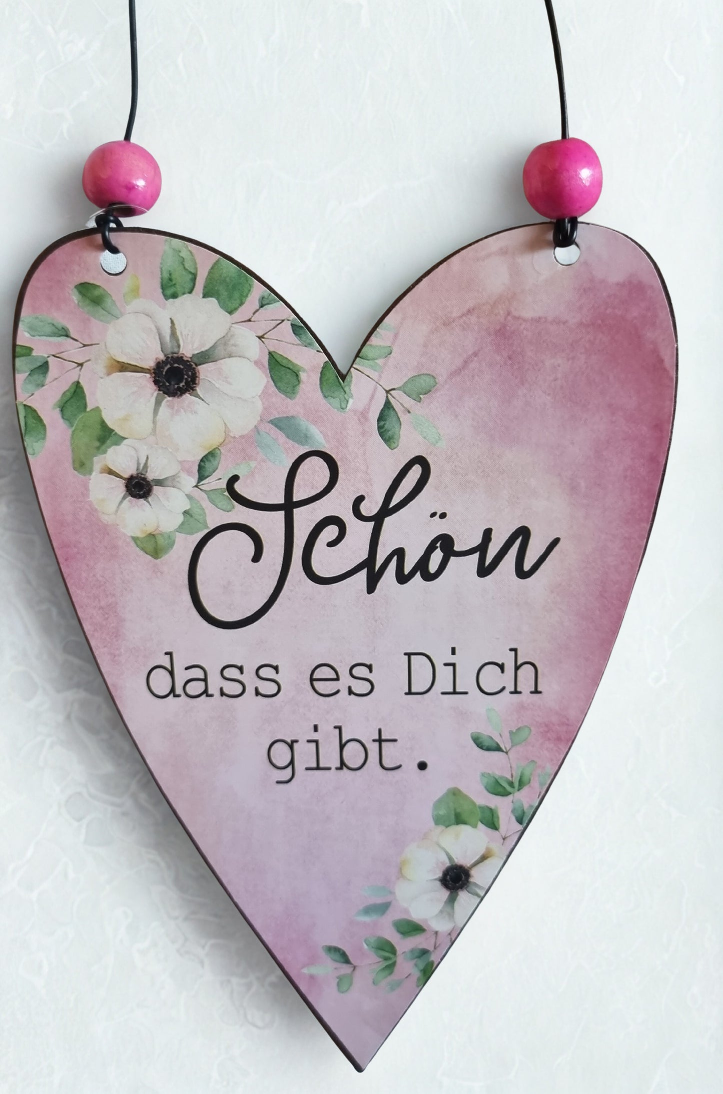 Schild 'Schön dass es Dich gibt'